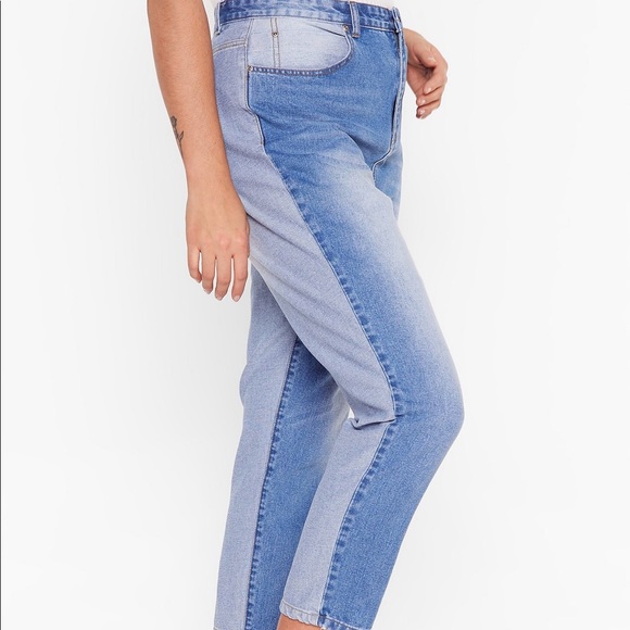 Nasty Gal Denim - NASTYGAL two tone jeans PLUS SIZE
